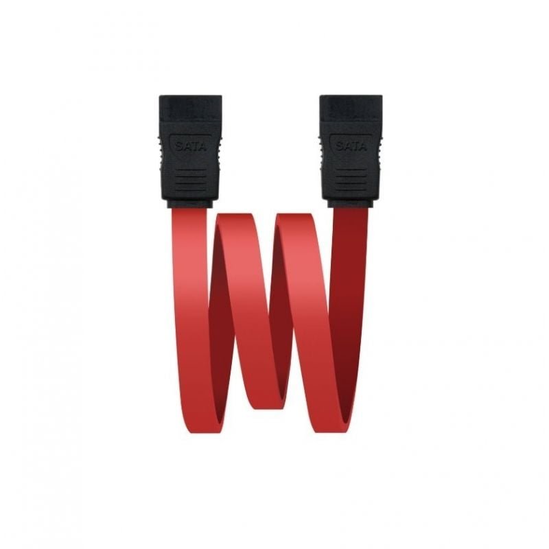 Cable SATA Nanocable 10.18.0101-OEM/ SATA Hembra - SATA Hembra/ 50cm/ Rojo - изображение 2