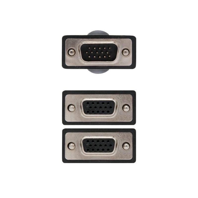 Cable Duplicador VGA Nanocable 10.15.2000/ VGA Macho - 2x VGA Hembra - изображение 2