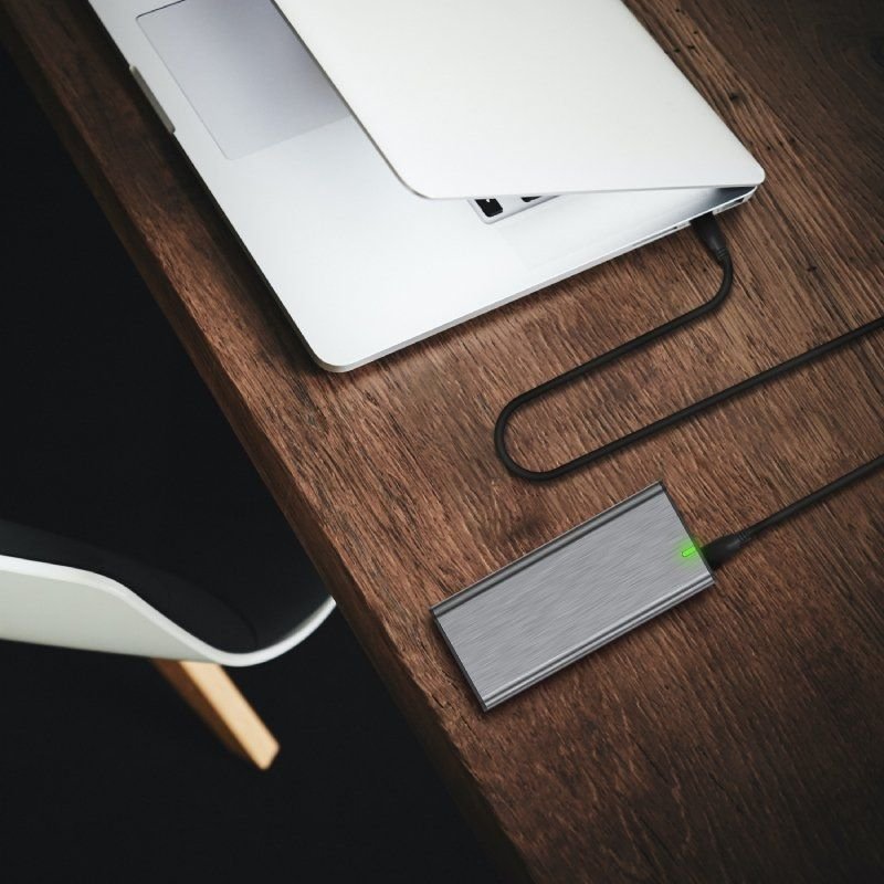 Cable USB 3.2 Tipo-C Aisens A107-0704 20GBPS 5A 100W/ USB Tipo-C Macho - USB Tipo-C Macho/ Hasta 100W/ 2500Mbps/ 2m/ Negro - изображение 5