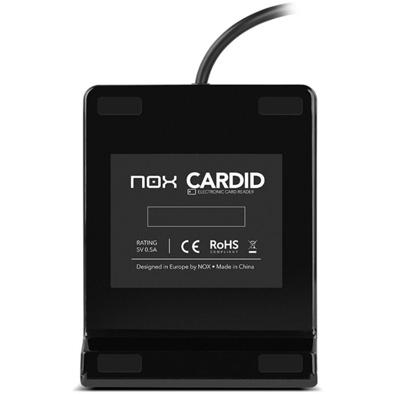 Lector de DNI y Tarjetas Nox Card ID/ Negro - изображение 3