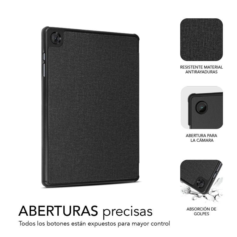 Funda Subblim Shock Case para Tablets Samsung Galaxy Tab A8 X200/X205/ Negra - изображение 3