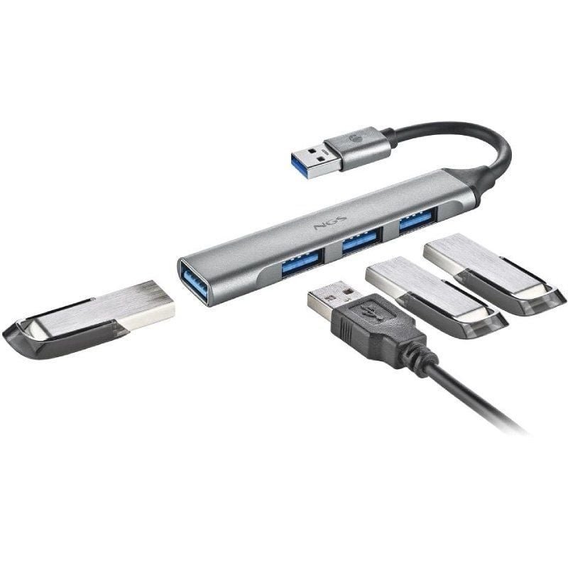 Hub USB NGS IHUB4 Micro/ 4xUSB - изображение 3