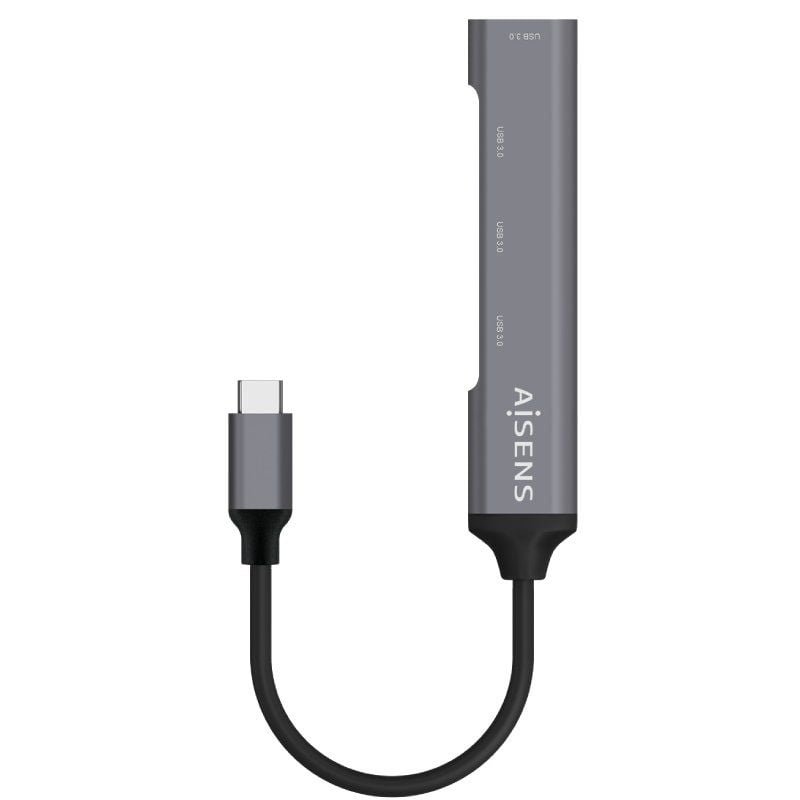 Hub USB Tipo-C Aisens A109-0541/ 4xUSB - изображение 2