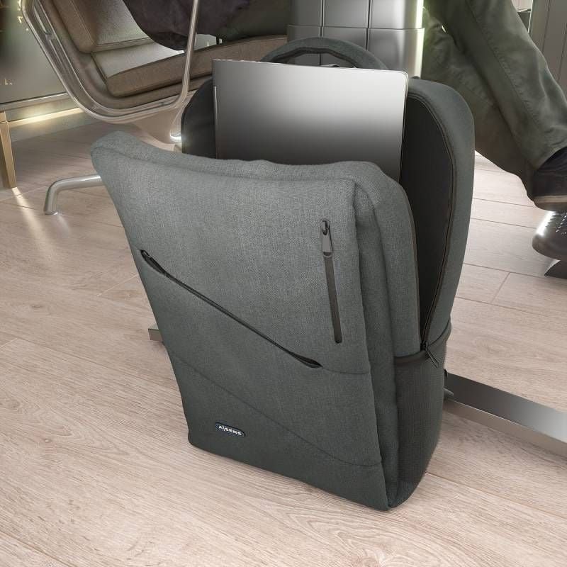 Mochila Aisens Urbana y de Oficina ASBG-BP085-GR para Portátiles hasta 15.6"/ Gris - изображение 5