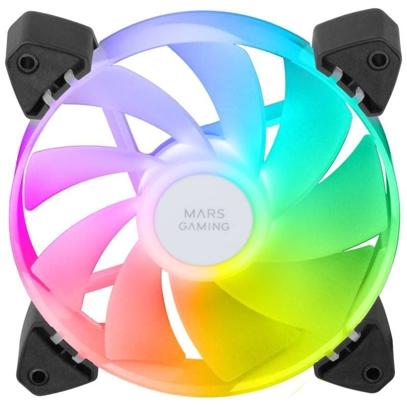 Pack 3 Ventiladores Invertidos Mars Gaming MF-3AR/ 12cm/ ARGB - изображение 3