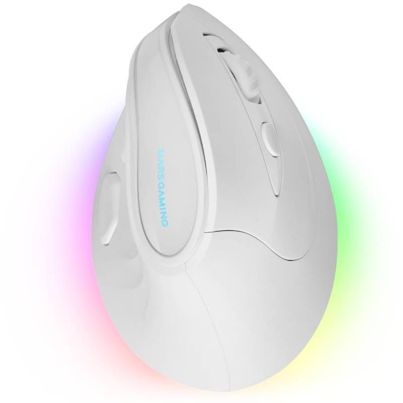 Ratón Gaming Vertical Inalámbrico Mars Gaming MM-SK/ Hasta 8400 DPI/ Blanco - изображение 2