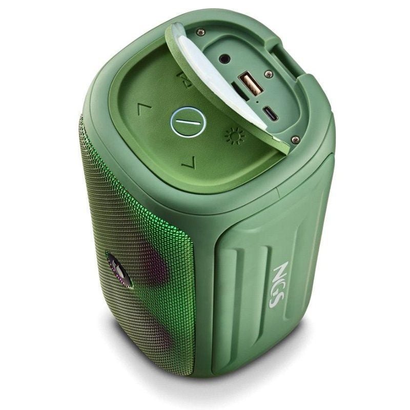 Altavoz con Bluetooth NGS Roller Beast/ 32W/ 2.0/ Verde - изображение 3