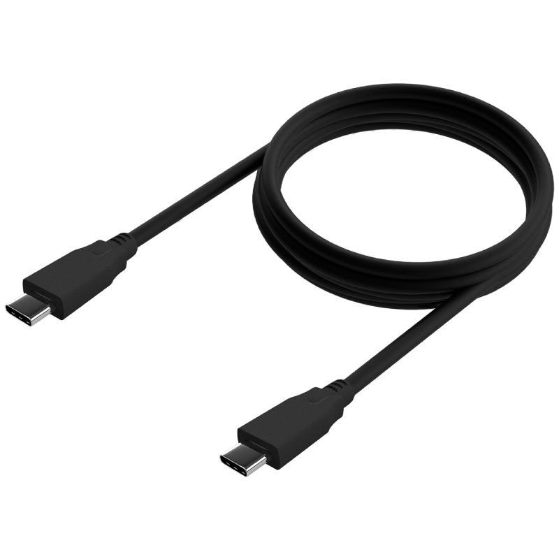 Cable USB 3.2 Tipo-C Aisens A107-0704 20GBPS 5A 100W/ USB Tipo-C Macho - USB Tipo-C Macho/ Hasta 100W/ 2500Mbps/ 2m/ Negro - изображение 2