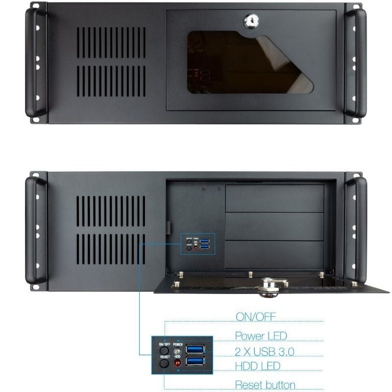 Caja Rack TooQ RACK-406N-USB3 - изображение 3