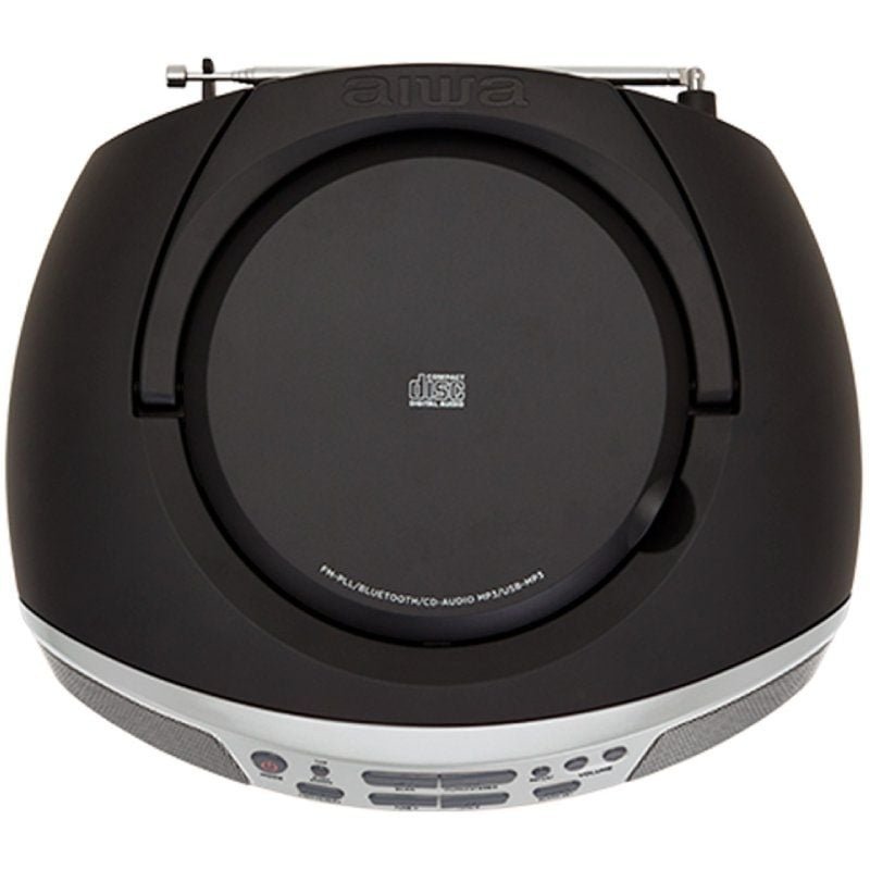 Radio CD Aiwa BoomBox BBTU-400SL/ 6W/ con Cable/ a Pilas/ Plateada - изображение 3