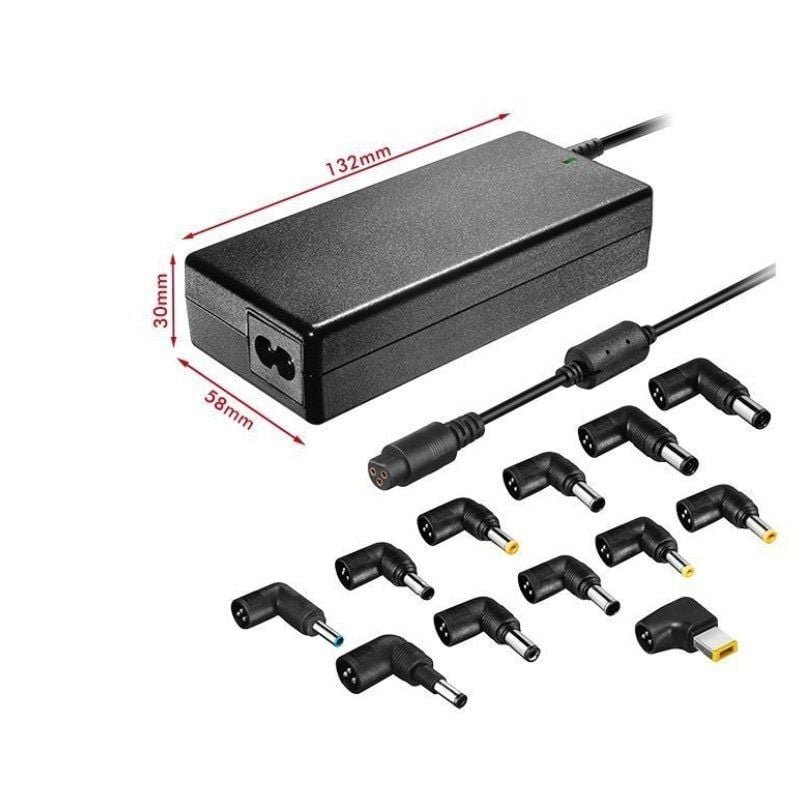 Cargador de Portátil Leotec Home/ 90W/ Automático/ 12 Conectores/ Voltaje 15-20V - изображение 2