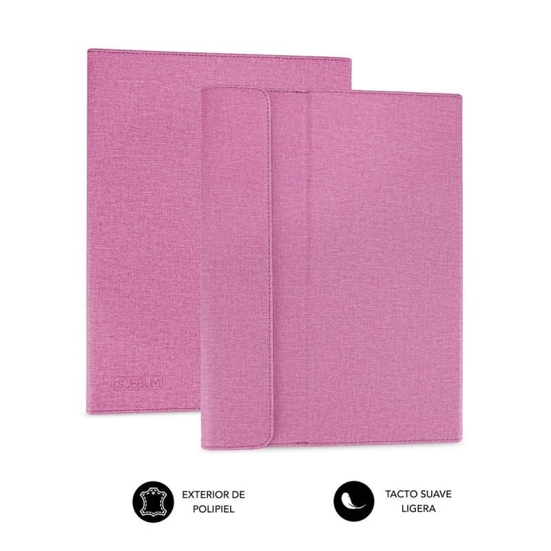 Funda Subblim Clever Stand para Tablets de 9"-10.1"/ Rosa - изображение 3