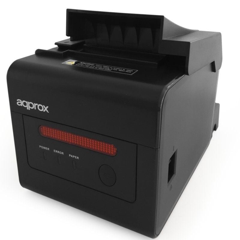 Impresora de Tickets Approx appPOS80WIFI+LAN/ Térmica/ Ancho papel 58 y 80mm/ USB-WiFi-LAN-RS232-RJ11/ Negra - изображение 2