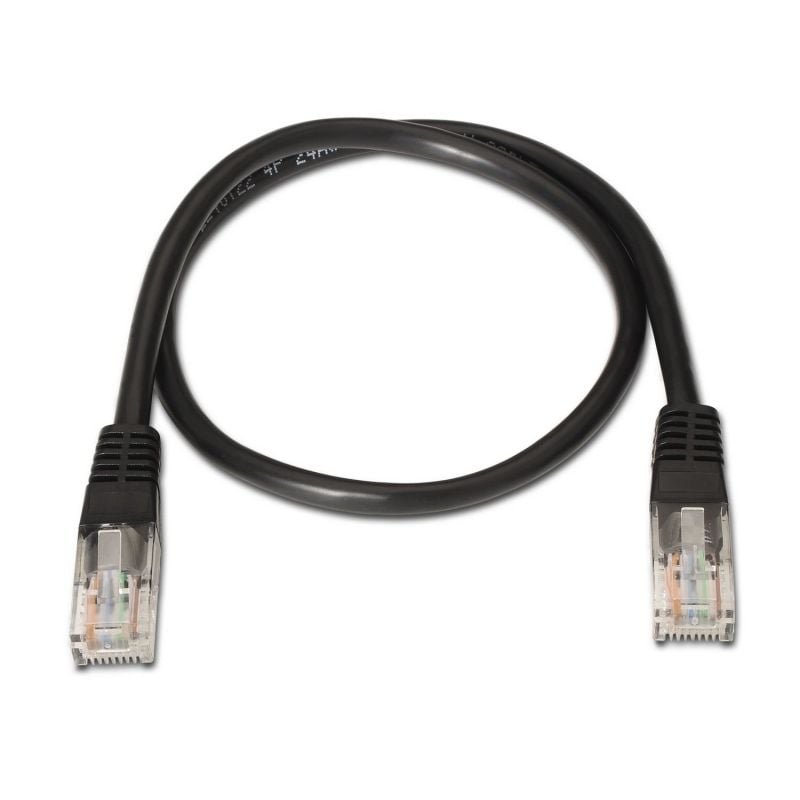 Cable de Red RJ45 UTP Aisens A133-0205 Cat.5e/ 3m/ Negro - изображение 2