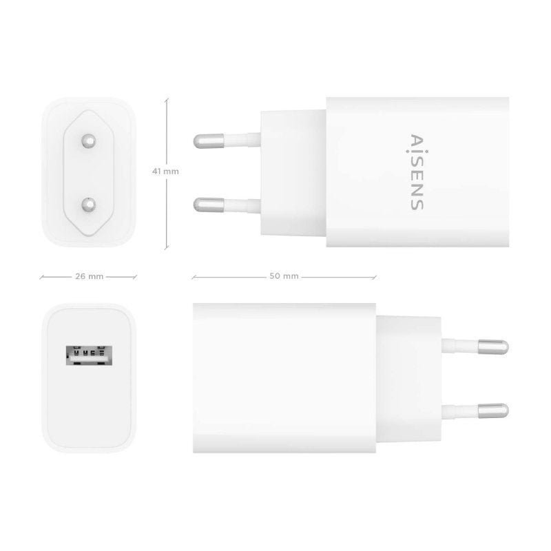 Cargador de Pared Aisens A110-0853/ 1xUSB/ 10.5W - изображение 4