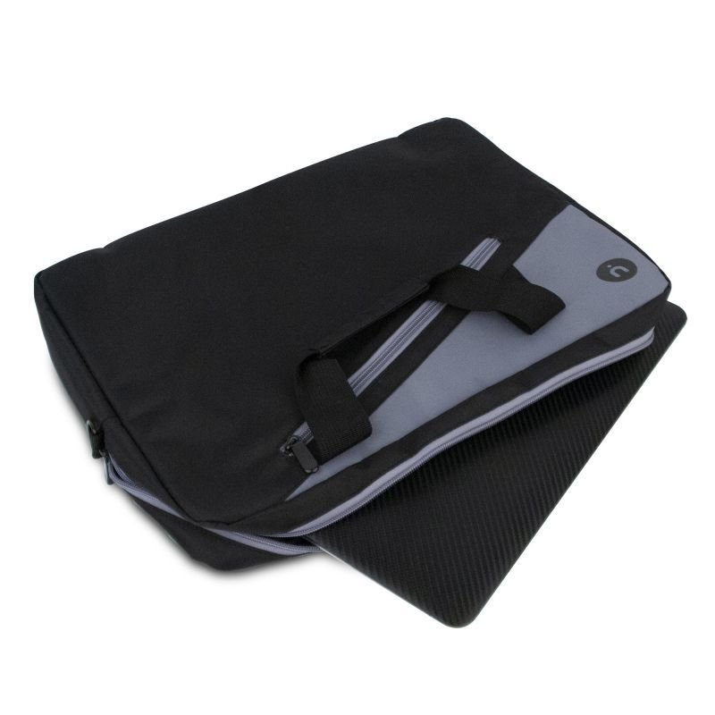 Maletín Monray Ginger para Portátiles hasta 14"/ Cinta para Trolley/ Negro - изображение 2