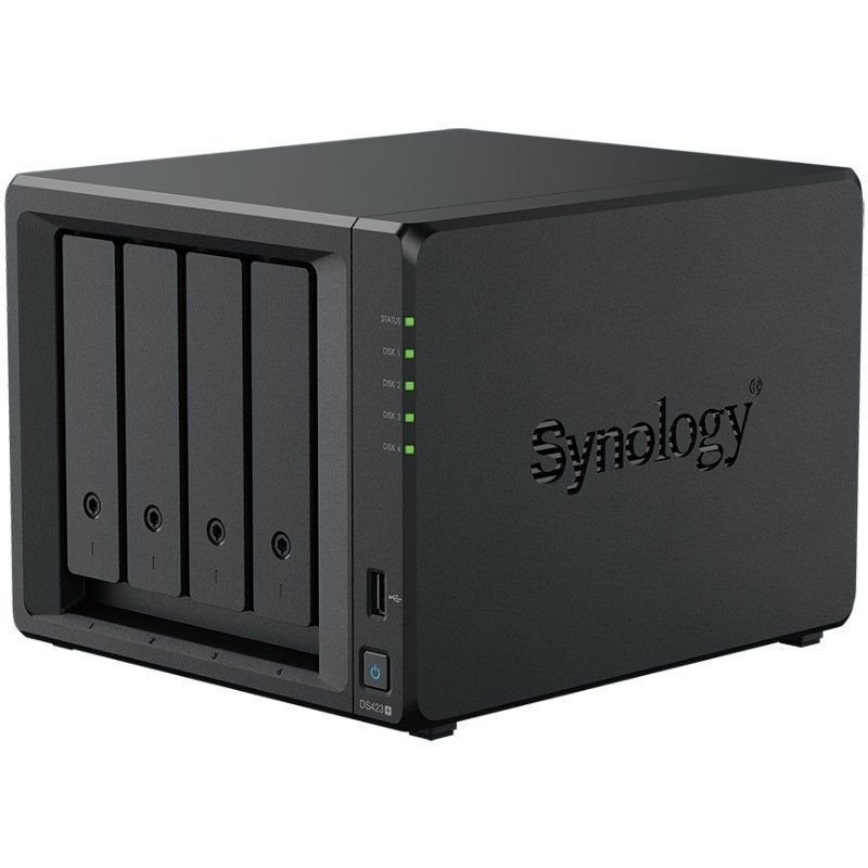 NAS Synology Diskstation DS423+/ 4 Bahías 3.5"- 2.5"/ 6GB DDR4/ Formato Torre - изображение 2