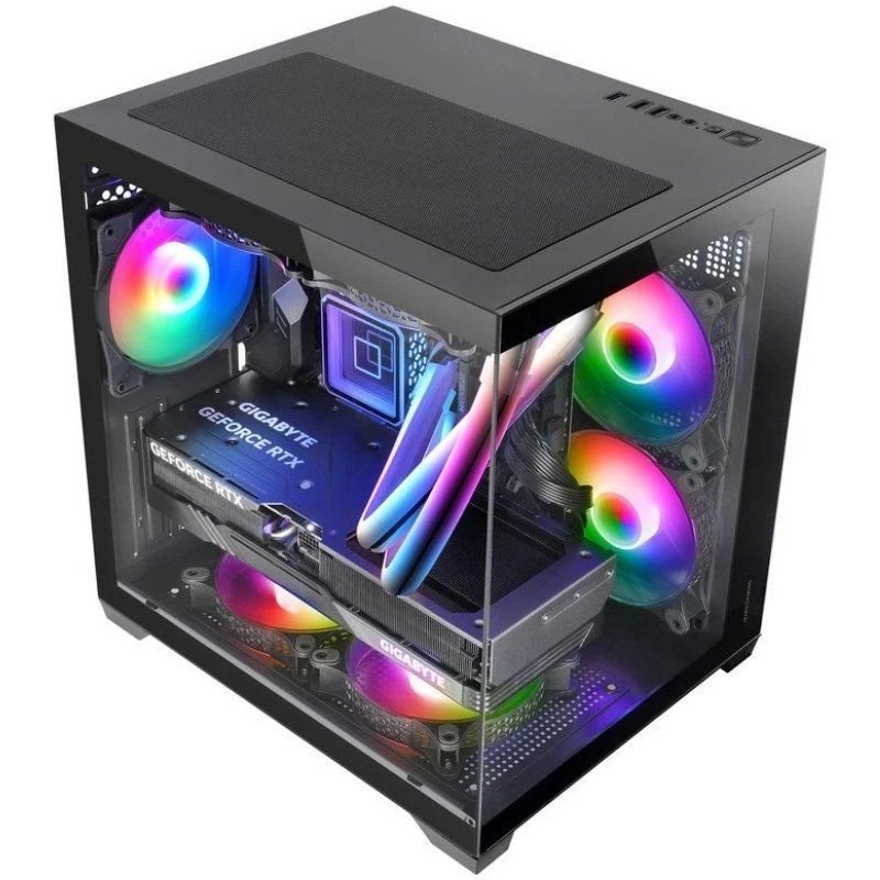 Caja Gaming Minitorre Mars Gaming MC-VIEW2/ Negra - изображение 2