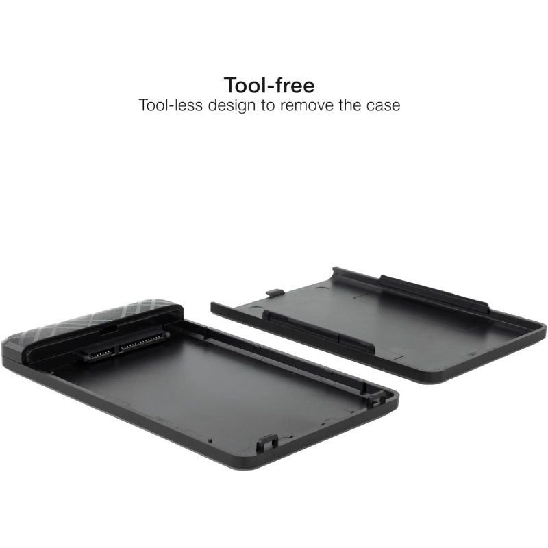 Caja Externa para Disco Duro de 2.5" TooQ TQE-2500B/ USB 3.1/ Sin Tornillos - изображение 3