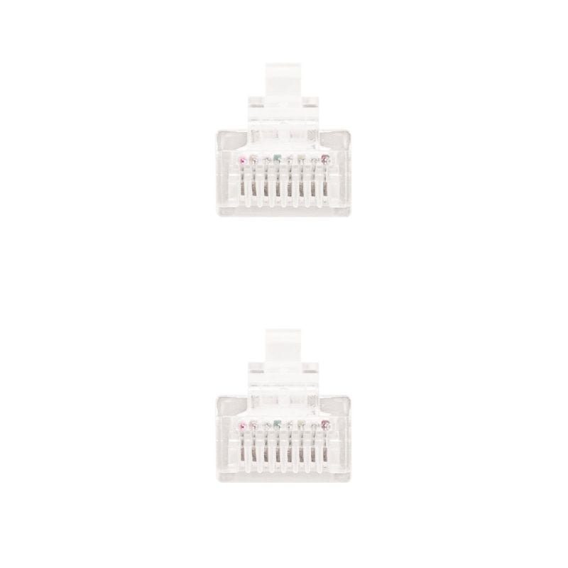 Cable de Red RJ45 UTP Nanocable 10.20.0105-W Cat.5e/ 5m/ Blanco - изображение 3