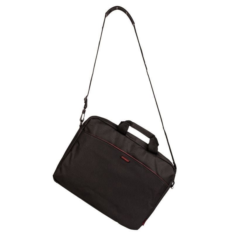 Maletín Monray Enterprise para Portátiles hasta 15.6"/ Negro/ Rojo - изображение 4