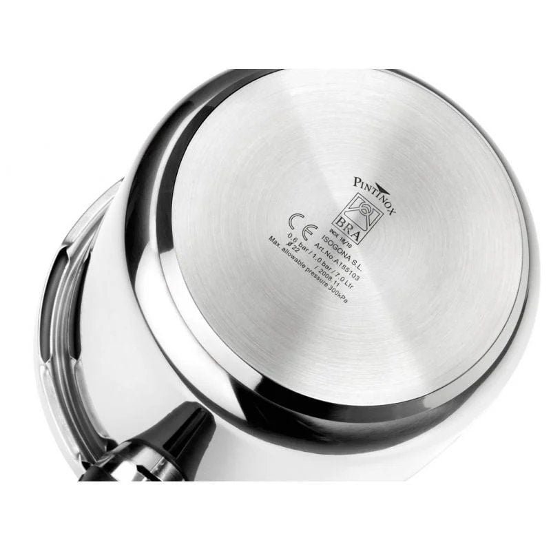 Olla a Presión Bra Vitesse A185101/ Ø22cm/ 4L/ Acero Inoxidable/ Apta para Inducción - изображение 5