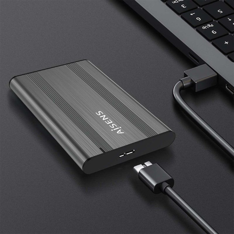 Caja Externa para Disco Duro de 2.5" Aisens ASE-2526GR/ USB 3.1/ Sin tornillos - изображение 4