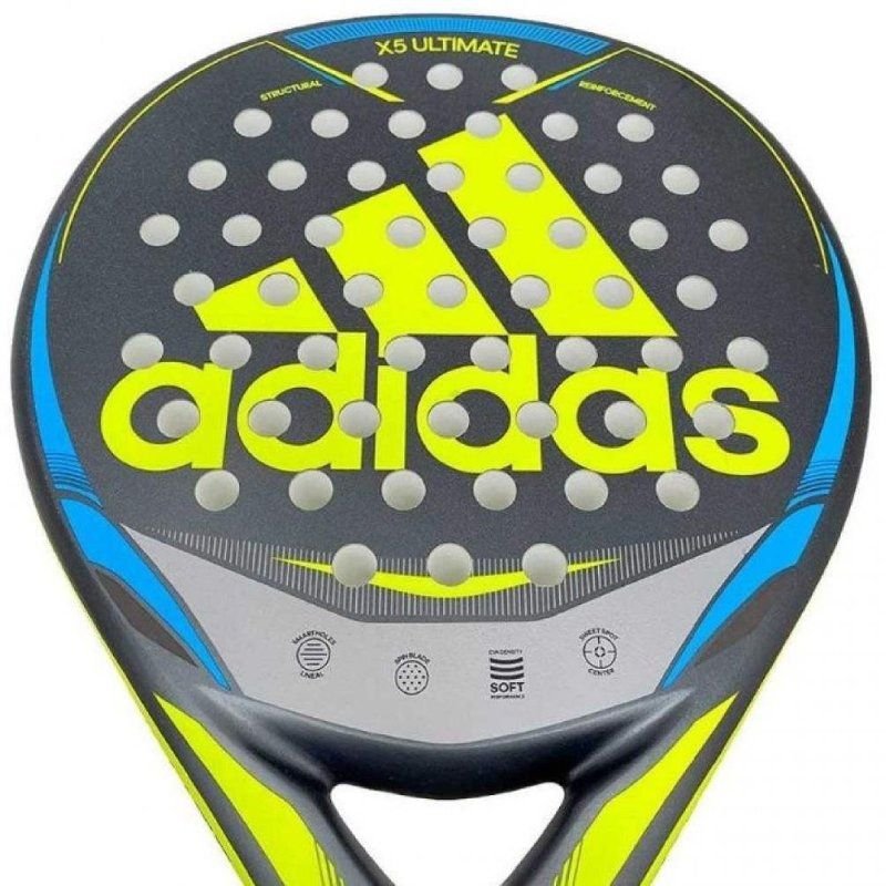 Pala de Pádel Adidas X5 Ultimate/ Azul y Amarilla - изображение 3