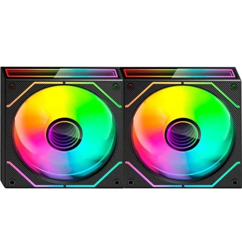 Pack 2 Ventiladores Mars Gaming MF-3DPROX2/ 12cm/ ARGB - изображение 2