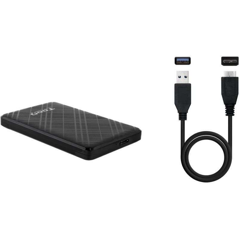 Caja Externa para Disco Duro de 2.5" TooQ TQE-2500B/ USB 3.1/ Sin Tornillos - изображение 4