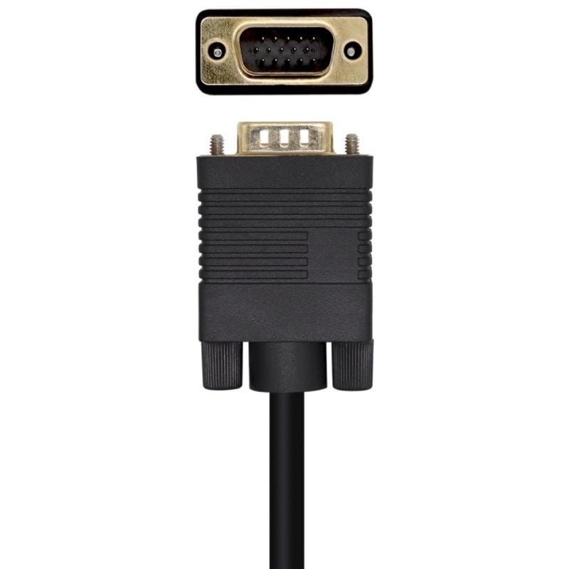 Cable Conversor Aisens A125-0462/ DisplayPort Macho - VGA Macho/ Hasta 5W/ 2300Mbps/ 3m/ Negro - изображение 2