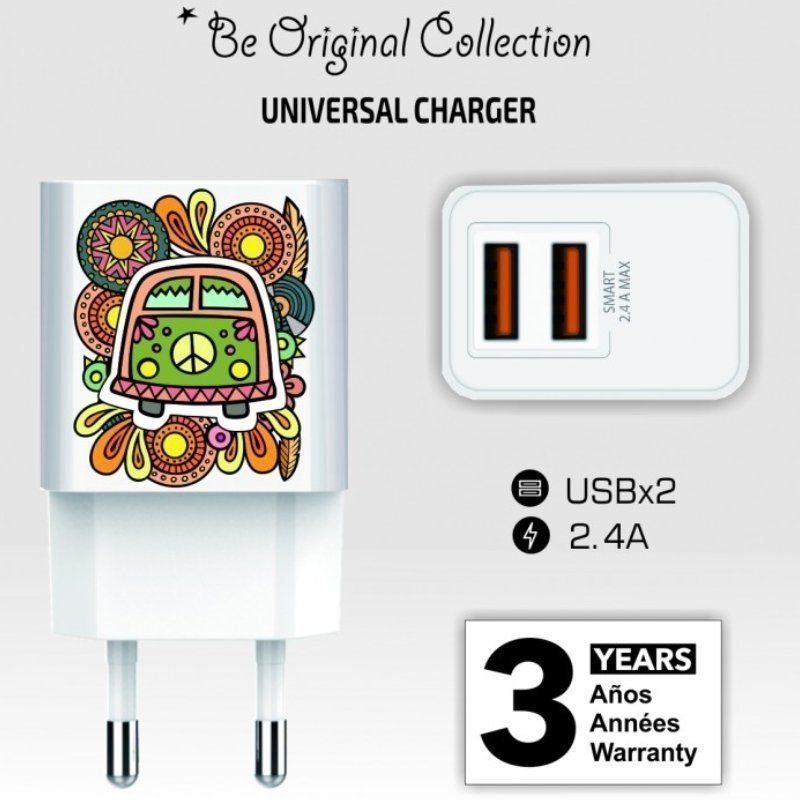 Cargador de Pared Tech One Tech Green Camper TEC2503/ 2xUSB/ 12W - изображение 2