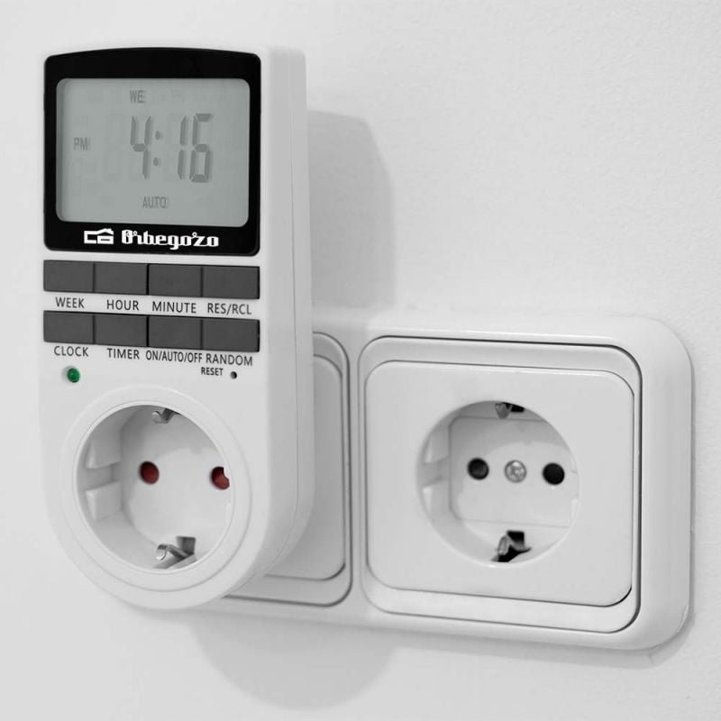 Programador de Enchufe Orbegozo PG 25/ Potencia Máxima 3680W - изображение 4