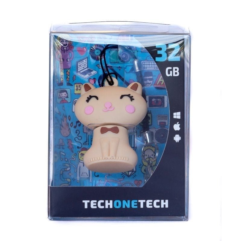 Pendrive 32GB Tech One Tech Gato Minimi USB 2.0 - изображение 4