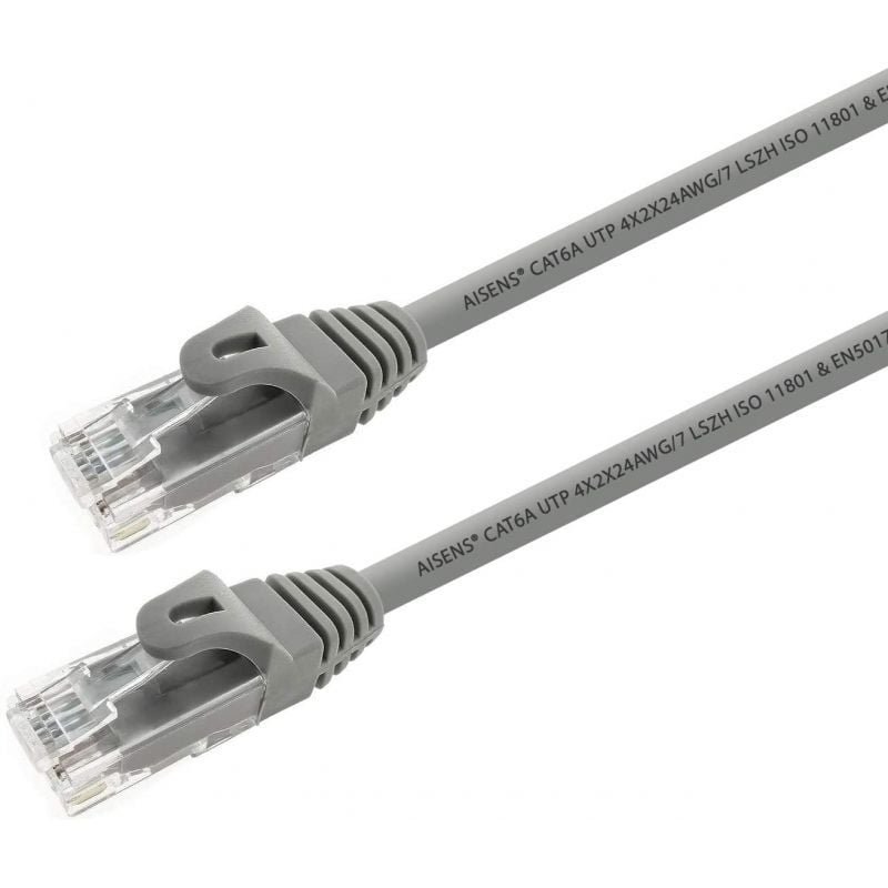 Cable de Red RJ45 UTP Aisens A145-0328 Cat.6A/ 3m/ Gris - изображение 2