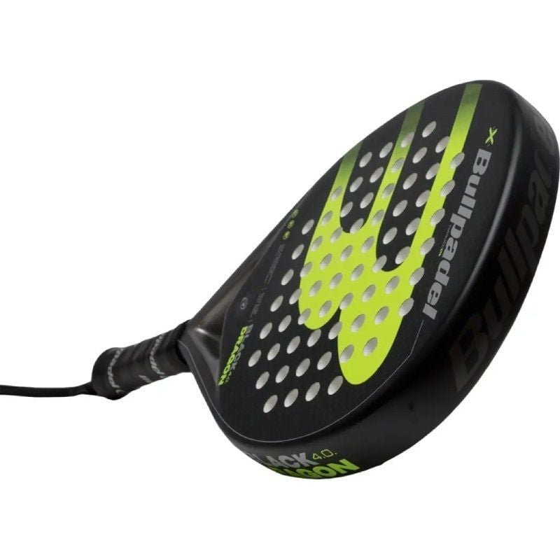 Pala de Pádel Bullpadel Black Dragon 4.0/ Negro y Verde - изображение 4