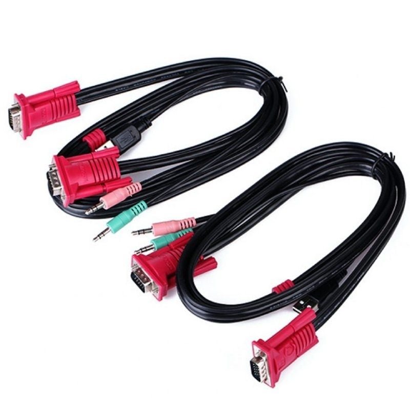 Conmutador KVM SVGA Aisens A111-0064/ 2PC con 1 sólo teclado y ratón - изображение 2