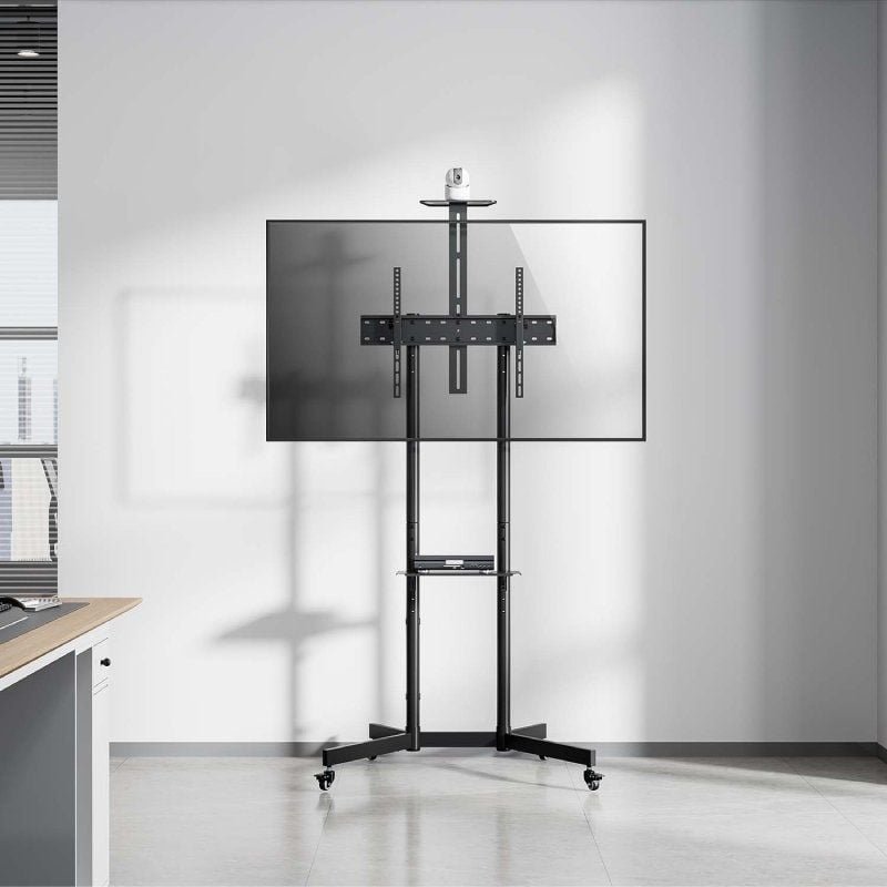 Soporte de Suelo Inclinable con Ruedas/ Soporte de Cámara Aisens FT70TE-335 para TV 37"-70"/ hasta 45kg - изображение 5