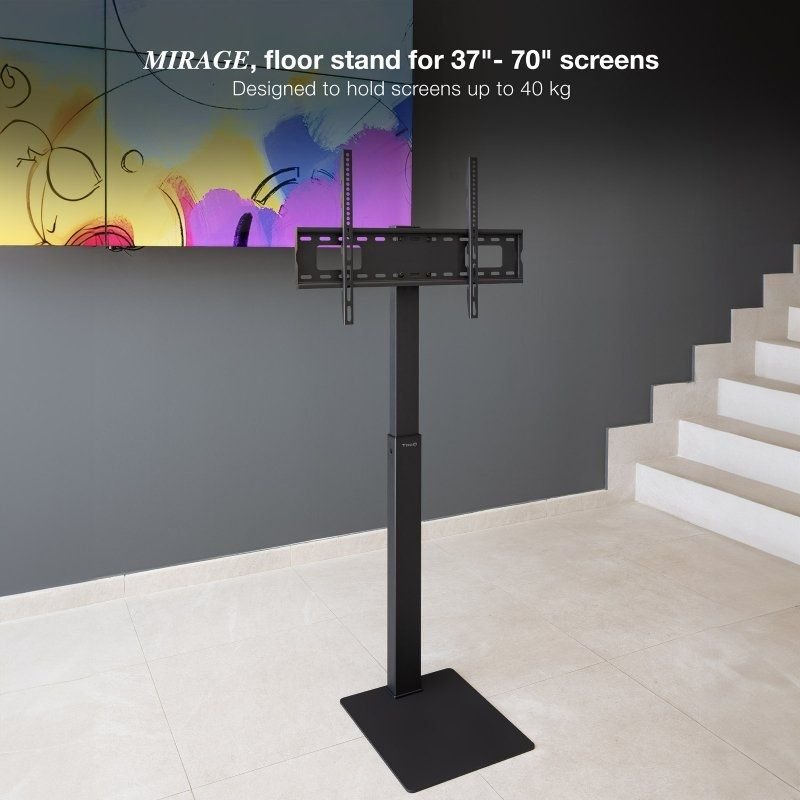 Soporte de Suelo TooQ FS2285M-B para TV de 37-70"/ hasta 40kg - изображение 4