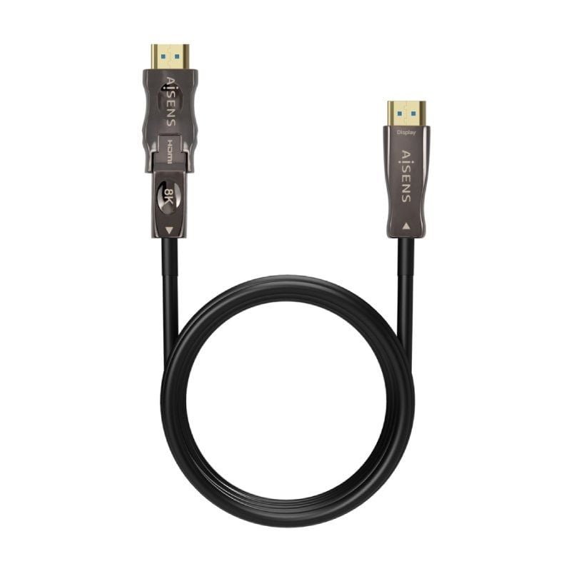 Cable HDMI 2.1 AOC 8K Desmontable Aisens A153-0644/ HDMI Macho / D Macho - HDMI Macho/ 15m/ Negro - изображение 2