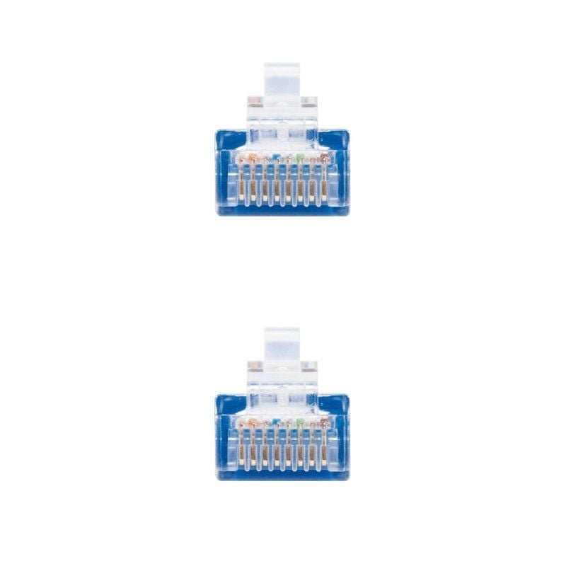 Cable de Red RJ45 UTP Nanocable 10.20.0400-L25-BL Cat.6/ 25cm/ Azul - изображение 3