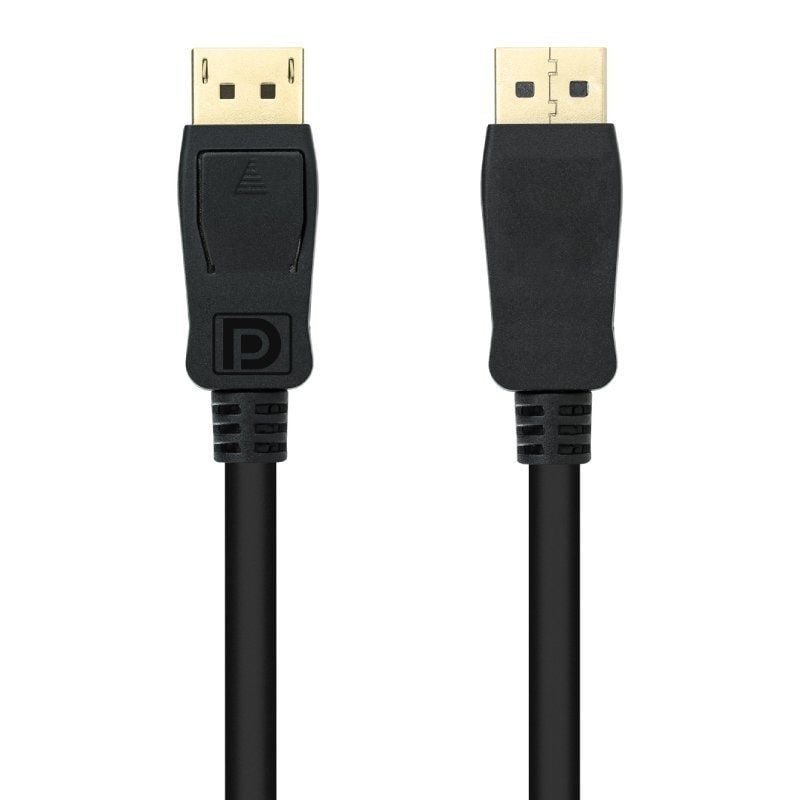 Cable DisplayPort Nanocable 10.15.2601/ DisplayPort Macho - DisplayPort Macho/ 1m/ Negro - изображение 2