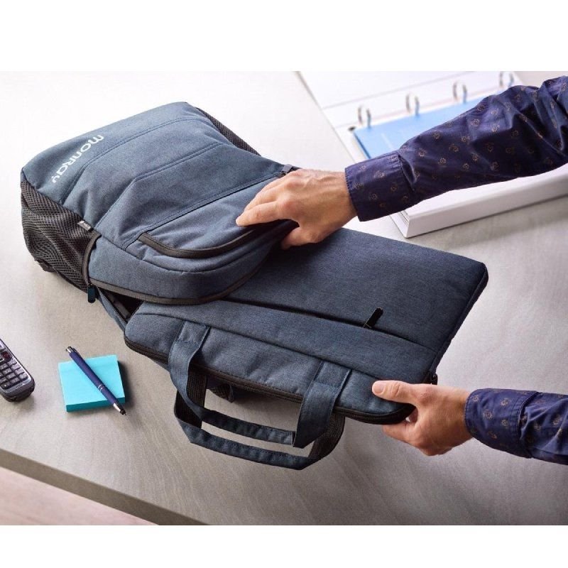 Maletín Monray Charter para Portátiles hasta 15.6"/ Azul - изображение 5