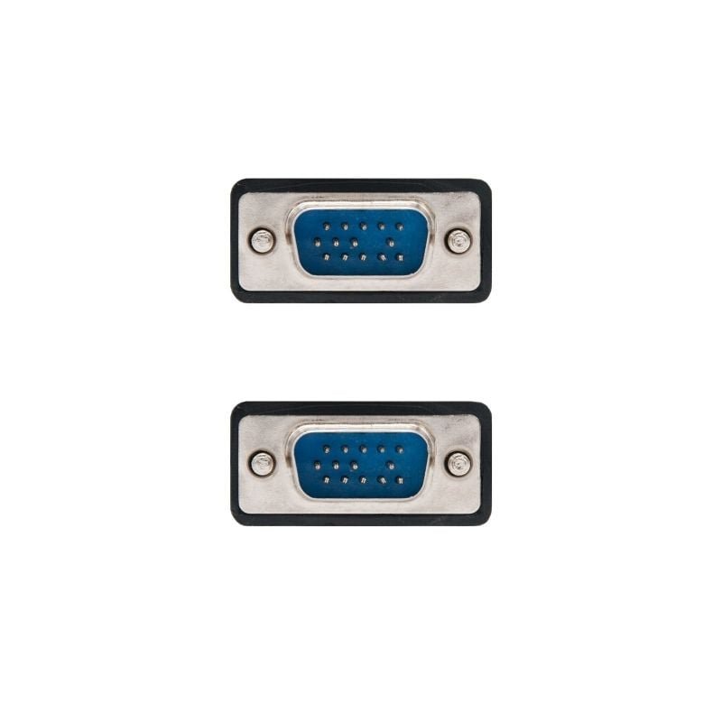Cable SVGA Nanocable 10.15.0102/ VGA Macho - VGA Macho/ 1.8m/ Negro - изображение 3