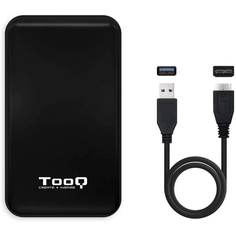 Caja Externa para Disco Duro de 2.5" TooQ TQE-2528B/ USB 3.1/ Sin tornillos - изображение 4