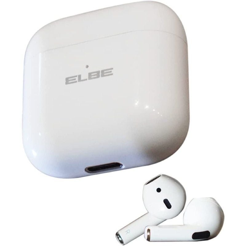 Auriculares Bluetooth Elbe ABTWS-003-B con estuche de carga/ Autonomía 5h/ Blancos - изображение 2
