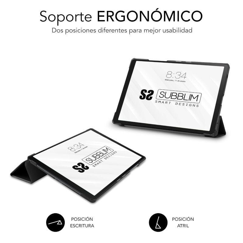 Funda Subblim Shock Case para Tablets Samsung Galaxy Tab A9 X115/ Negra - изображение 3