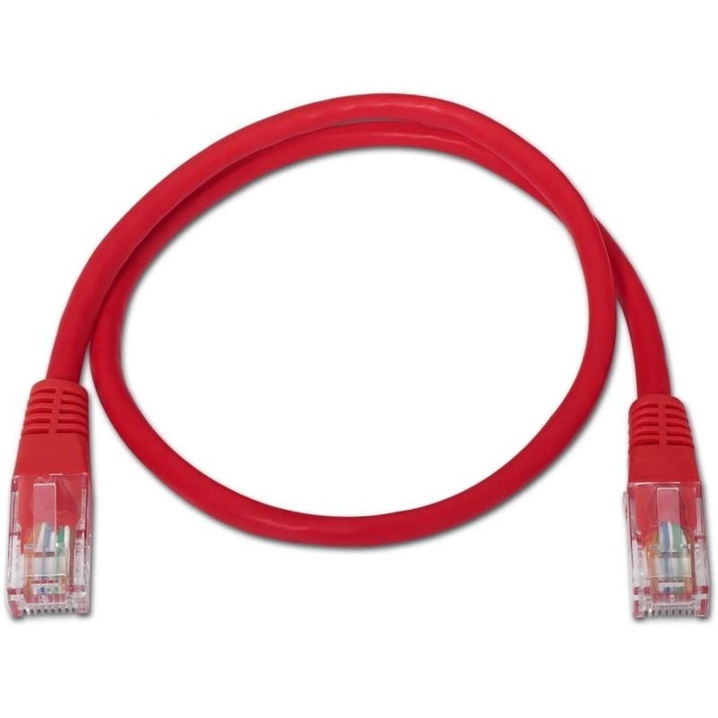Cable de Red RJ45 UTP Aisens A133-0189 Cat.5e/ 2m/ Rojo - изображение 2