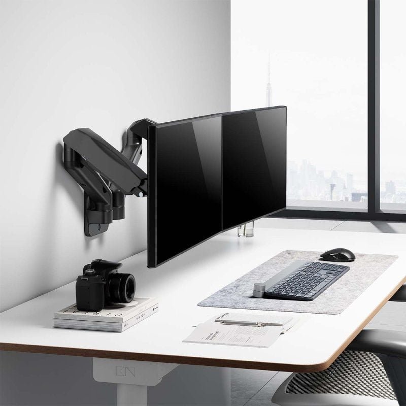 Soporte de Pared para 2 Monitores o TV Aisens WT32TSR-225/ Giratorio/ Inclinable/ hasta 9kg - изображение 5