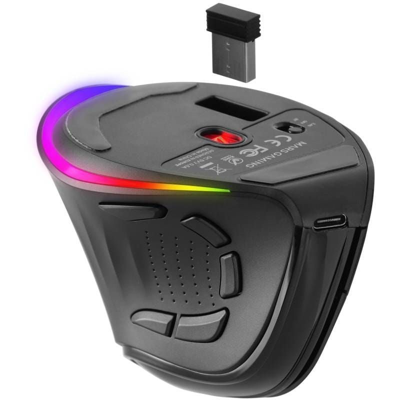 Ratón Gaming Vertical Inalámbrico Mars Gaming MM-SK/ Hasta 8400 DPI - изображение 5
